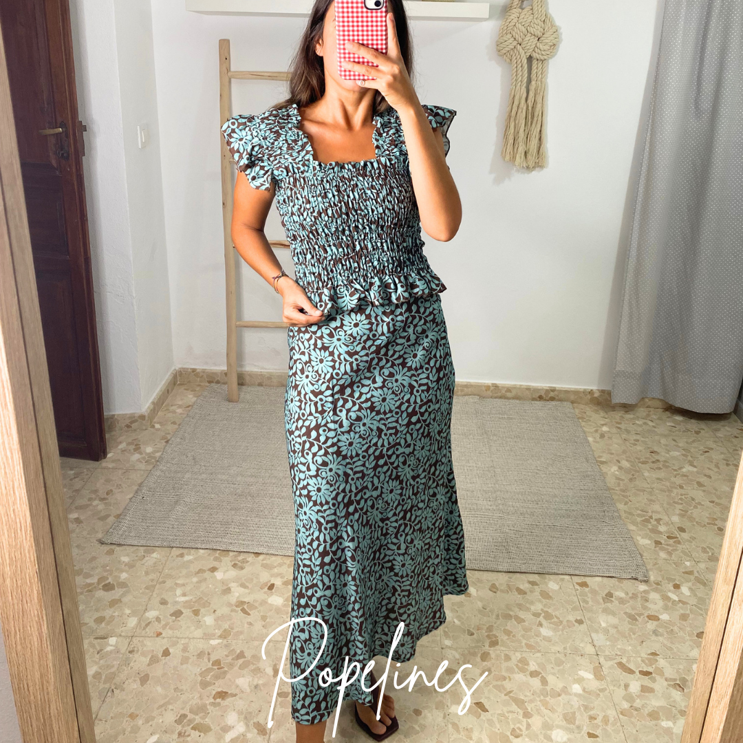 Conjunto Luisa chocolate