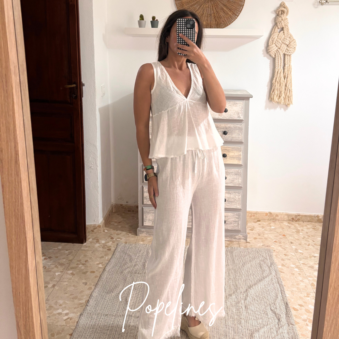 Blusa Nilo blanca