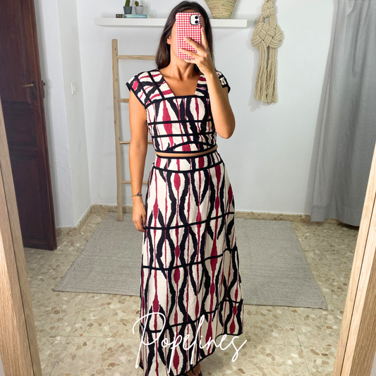 Conjunto Silvia negro