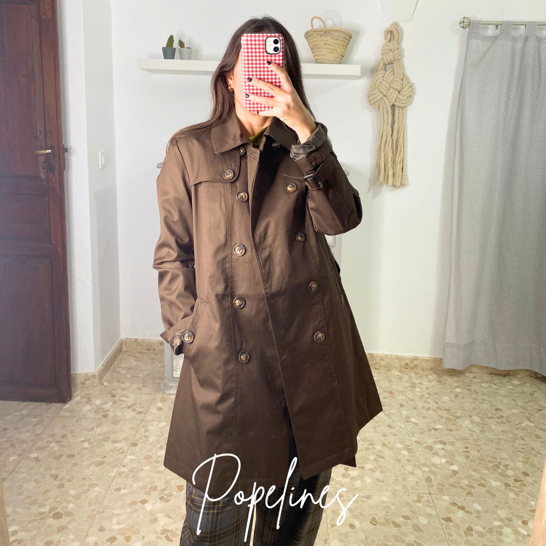 Gabardina chocolate