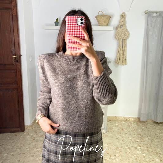 Jersey hombrera topo