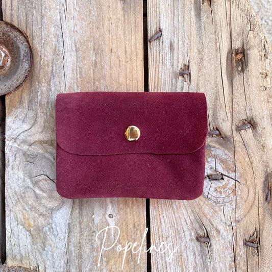 Cartera burdeos