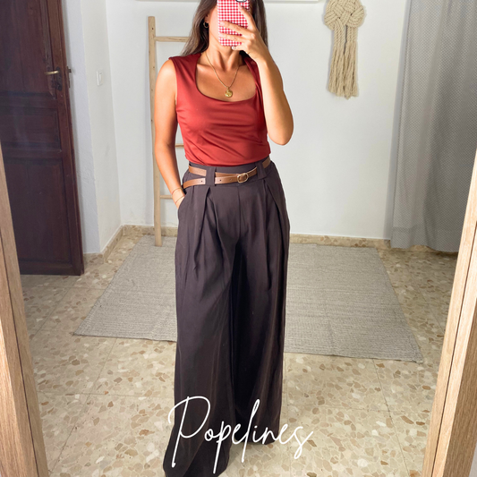 Pantalón Lucía chocolate