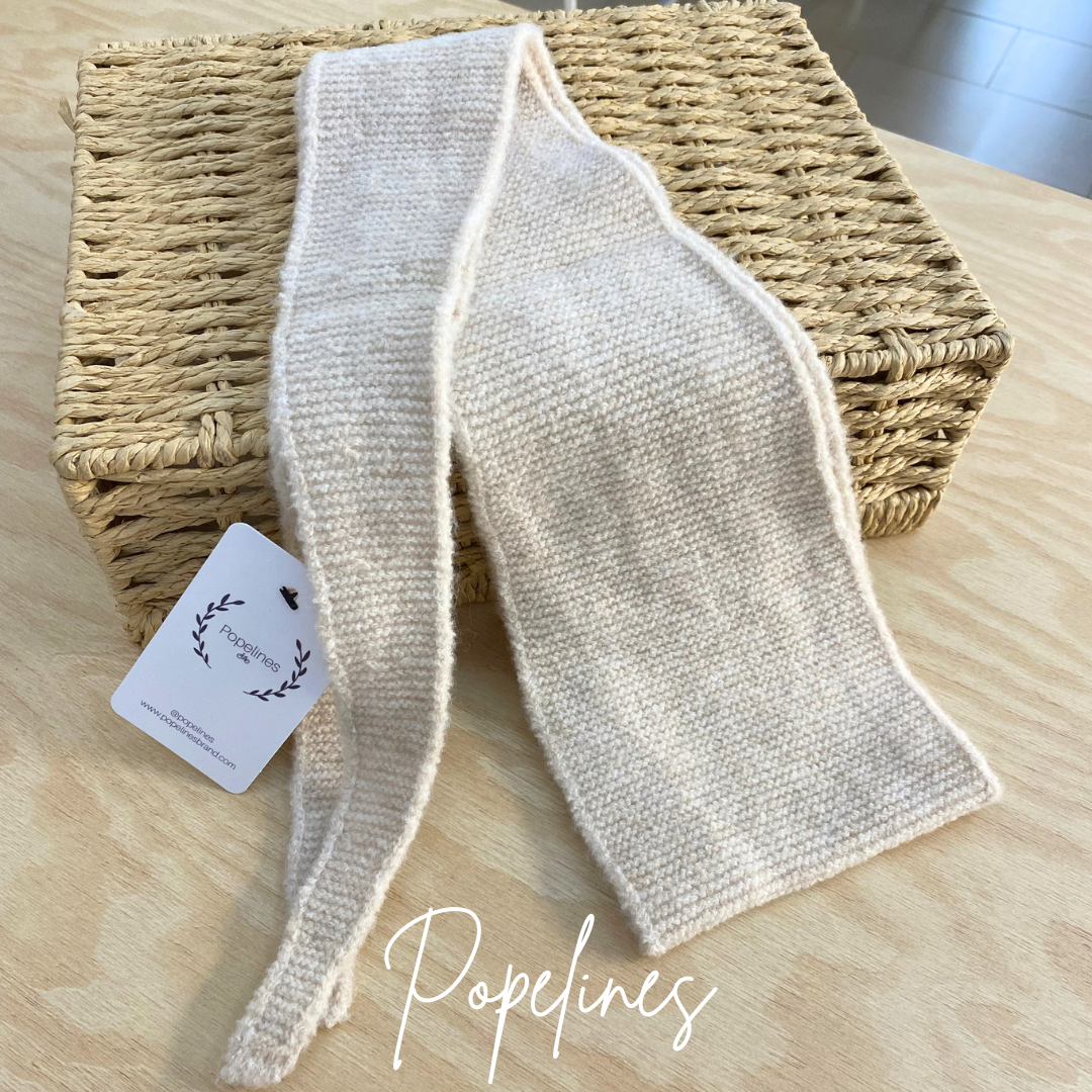 Pañuelo Lana beige