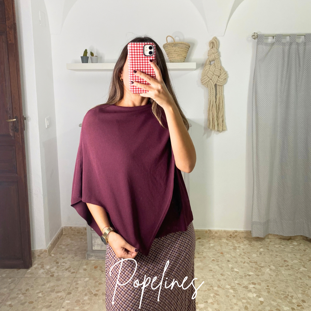Top capa morado