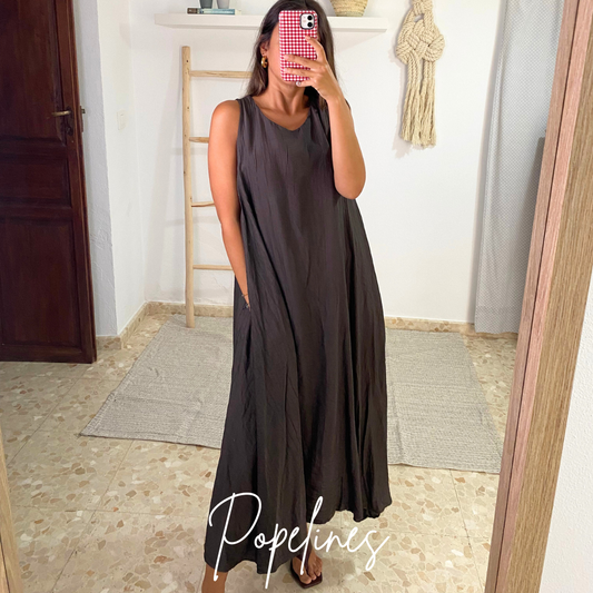 Vestido Alejandra chocolate