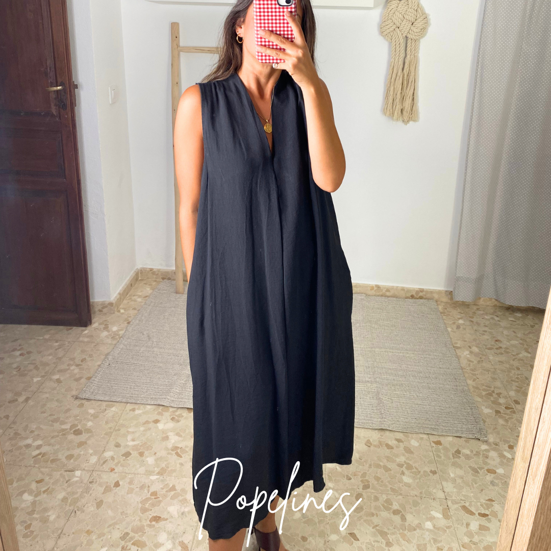 Vestido Isabel negro
