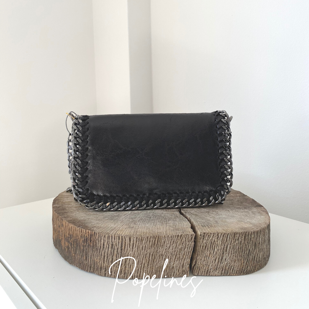 Bolso cadena negro